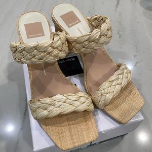 Dolce Vita Paily Natural Raffia size 8.5